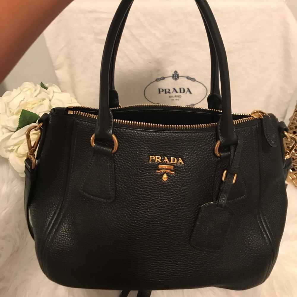100% AUTHENTIC PRADA Leather Handbag!!!!